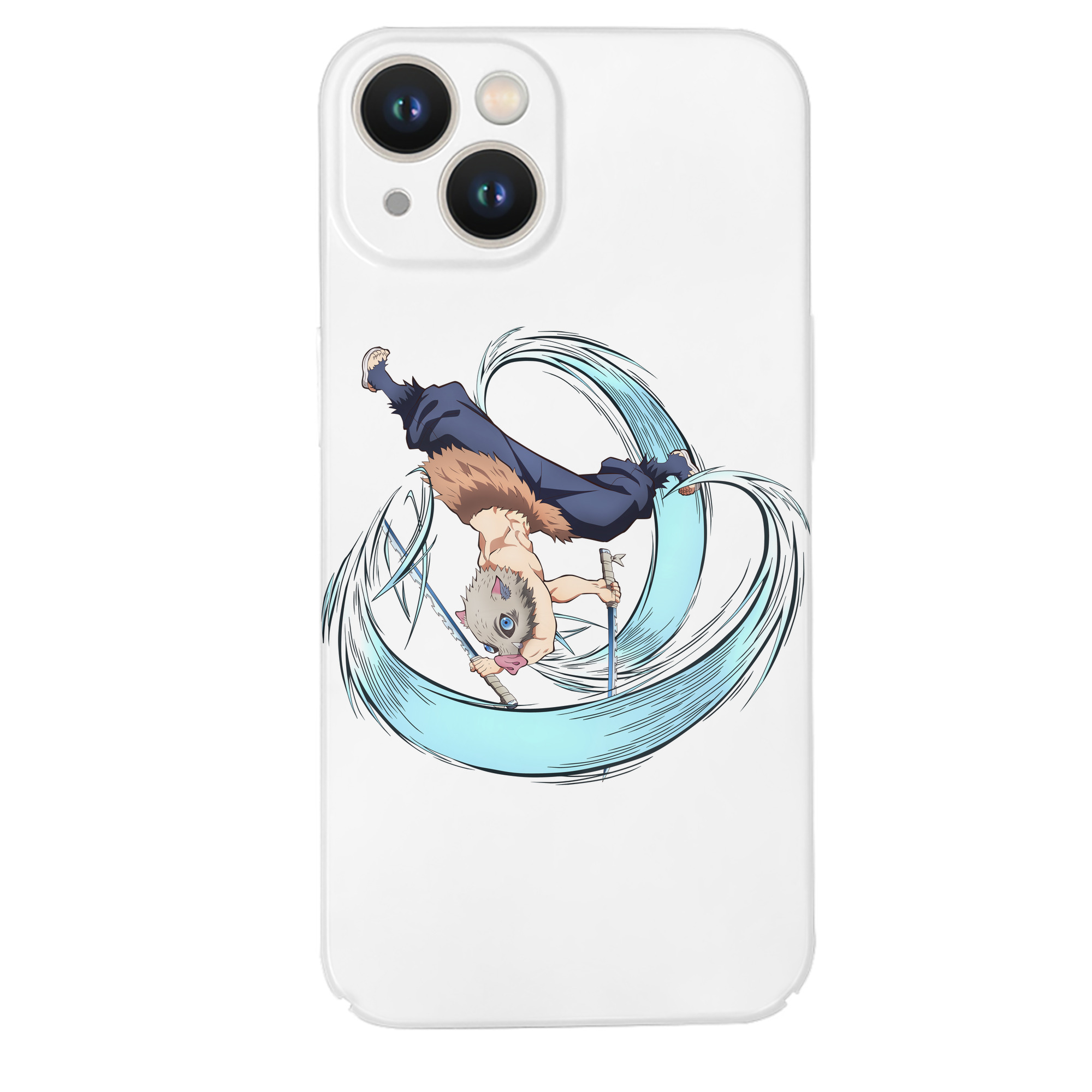 （画像用） 鬼滅の刃（きめつのやいば）嘴平 伊之助／はしびら いのすけ Hashibira Inosuke 【iPhone 14シリーズ対応】ハードケース